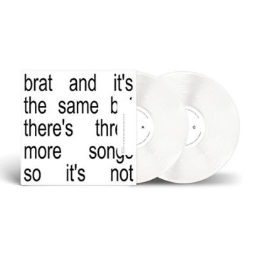 Charli XCX: Brat And It's The Same But There's Three More Songs So It's Not (White Vinyl, 2 LPs)