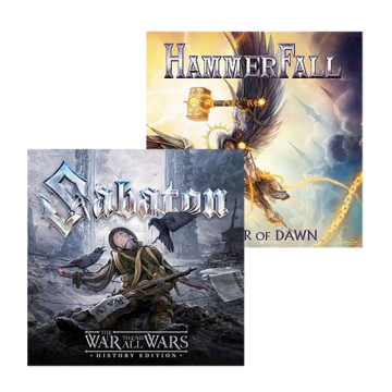 SABATON – The War To End All Wars HAMMERFALL – Hammer Of Dawn